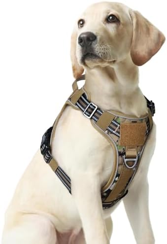 rabbitgoo Tactical Dog Harness Medium Sized, No Pull Service Pet Vest by rabbitgoo