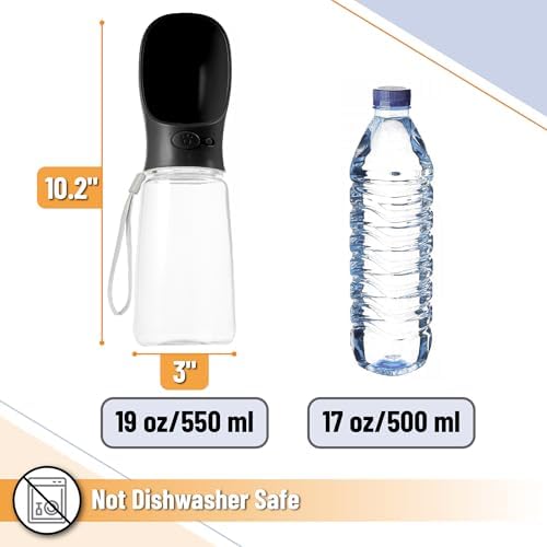 Mr. Pen- Portable Dog Water Bottle, 19 oz, Large - Image 3