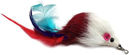 Pet Fit for Life 7 Piece - Plus Bonus - Replacement Feathers and Soft Furry for Interactive Cat and Kitten Toy Wands… - Image 2