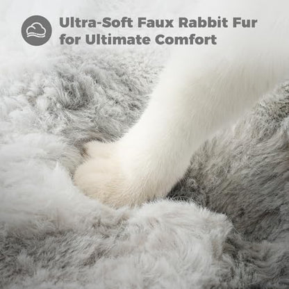 Avont Cat Bed Cave for Indoor Cats, Semi-Enclosed with Washable Cushion - Image 3
