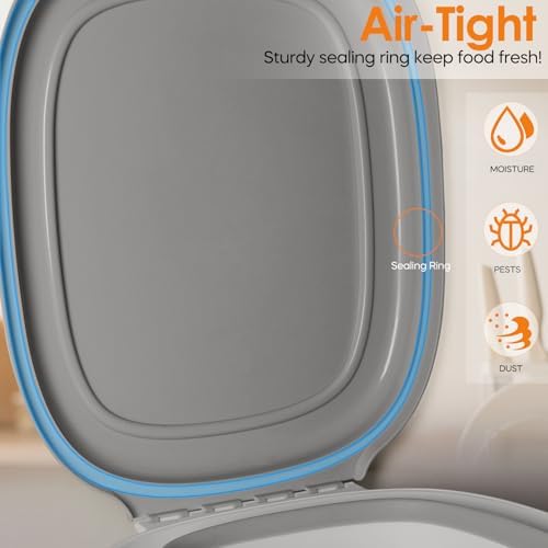 28-30lbs Collapsible Dog Food Storage Container,Airtight Dog Food Container - Image 3
