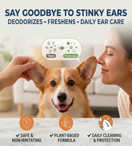Dog Ear Wash, Wax Debris and Odor Cleaner, Alcohol-Free, 6 fl oz - Image 4