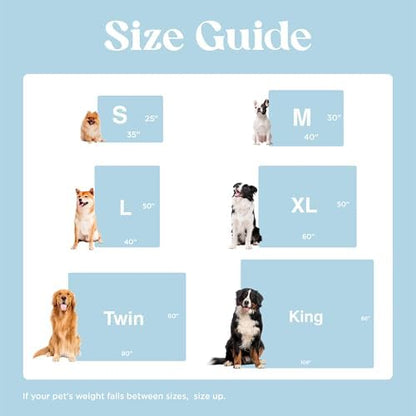 LE SURE Waterproof Dog Blankets for Medium Dogs Cute 3D Jacquard,30x40 - Image 5