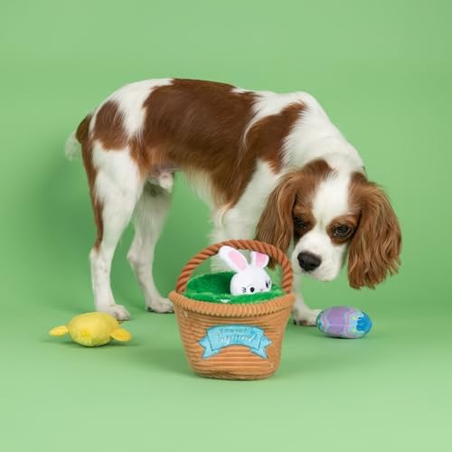 Fringe Studio Plush Dog Toy, Hide & Seek Burrow 4 Pieces Set, Egg Hunt Squad, Petshop Collection (289253) - Image 4