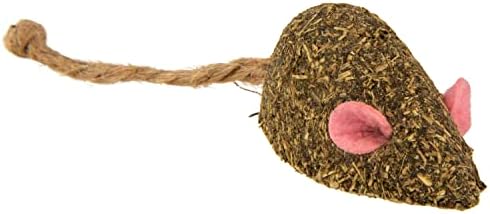 SmartyKat Instincts 4-Pack HappyNip Mouser Mayhem Compressed Catnip & Silvervine Cat Toys - Natural, 4-Pack - Image 7