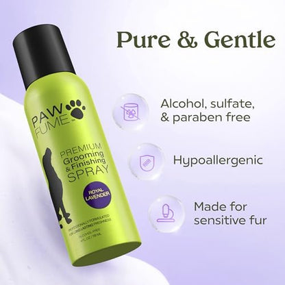 PAWFUME Dog Cologne Spray Grooming & Finishing, Royal Lavender, 4-Pack - Image 3