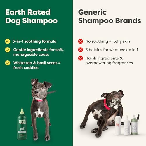 Earth Rated Soothing Hypoallergenic Dog Shampoo & Conditioner, 16 oz - Image 5