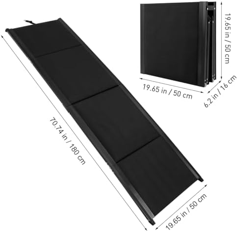Gadpiparty Dog Car Ramp for Large Dogs 70.86in Folding Pet Ramp with Non-Slip Surface Portable Vehicle Ladder for Cars Suvs and Trucks Easy Setup for Short-Legged Elderly or Injured Dogs - Image 6