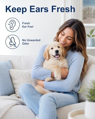 Dog Ear Cleaner, Mild Ear Cleaning Solution for Daily Ear Care, Safe for Puppy & Sensitive Skin 230ml 2bottles - Image 4