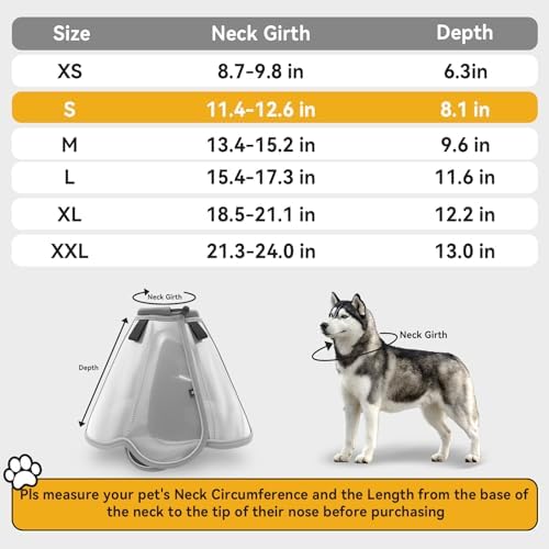Dog Cone Collar for Large Medium Dogs, Soft Cone for dogs to Stop Licking - Image 3