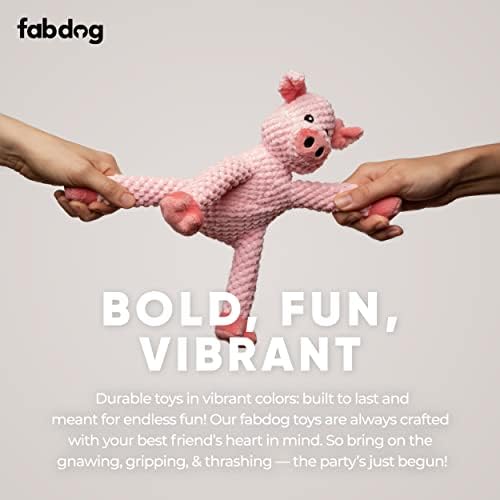 fabdog, inc. Floppy Pig Dog Toys (Large), Small Breeds - Image 4
