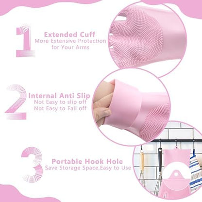 Pet Grooming Gloves—Dog Washing Gloves with High-Density Teeth - Image 6