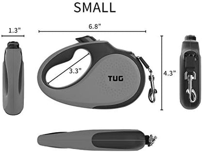 TUG Original Retractable Dog Leash, 16 ft (Small, Grey) - Image 4