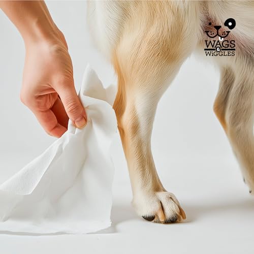 Wags & Wiggles Hypoallergenic Dog Wipes, Fragrance-Free, 100 Count - Image 4