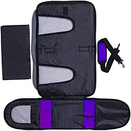 Pawer 18” x 11”x 11” Soft-Sided Foldable Airline Approved Pet Carrier for Cat, Puppy and Small Dog, Washable 600D Oxford Fabric, with Handle and Strap for Carry, Multiple Colors Available - Image 2