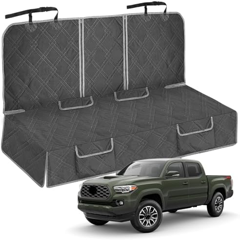 Dog Car Seat Cover Replce for Toyota Tacoma/Ford Ranger/Chevy Colorado by SPORTULI