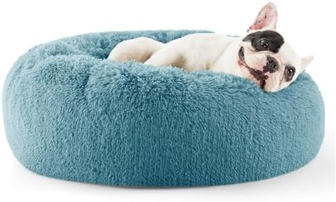 Bedsure Calming Small Dog Bed Donut Washable Cat＆Puppy Bed,23 inches by Unknown