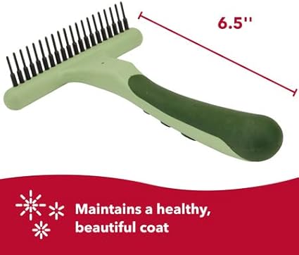 Coastal Pet Safari Dog De-Matting Comb and Undercoat Rake - Bundle for Matted Hair and Shedding Prevention