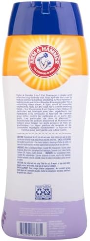 Arm & Hammer 2-in-1 Deodorizing Cat Shampoo, Lavender, 20 Fl Oz, 6-Pack - Image 7