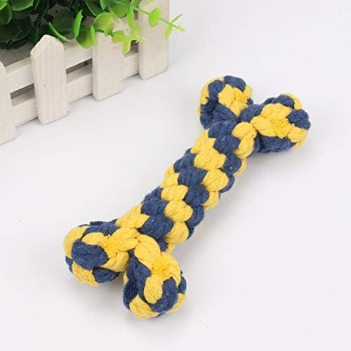 Dog Rope Toy, Dog Toys Bone Pet Teeth Cleaning Toy 2 PC for Puppy - Image 4