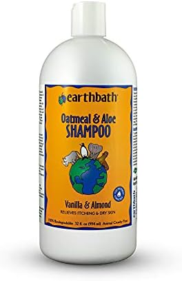 earthbath Oatmeal & Aloe Dog Shampoo, Itchy, Dog Wash, 32 Oz (1 Pack) by earthbath