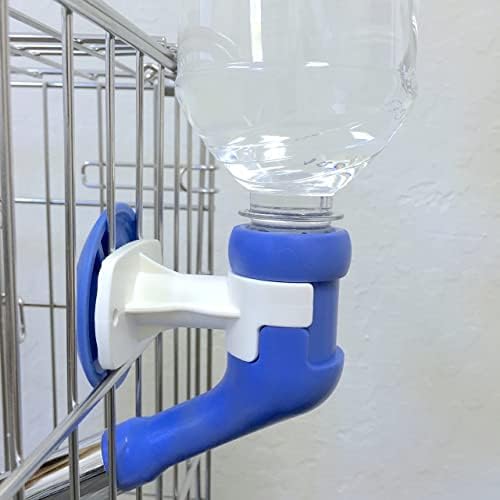 Choco Nose No-Drip Water Bottle for Large Dogs (Over 50 lb) – Leak-Proof Patented 22mm Nozzle Helps Prevent Mess & Spills, BPA Free Cage & Crate Mount Feeder for Kennels, 16.9 fl oz (C570) - Image 4