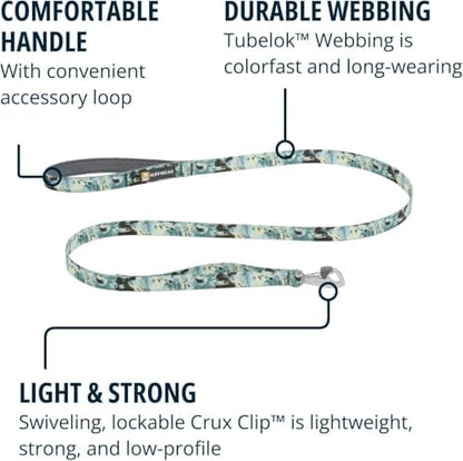 Ruffwear, Front Range Dog Leash, 5 ft Lead, Sweeping Sage - Image 4