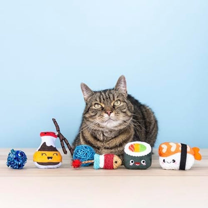 Fringe Studio True SOYMATES, Set of 6, Multipack Cat Toy Set, Pet Shop Collection (610008) - Image 3