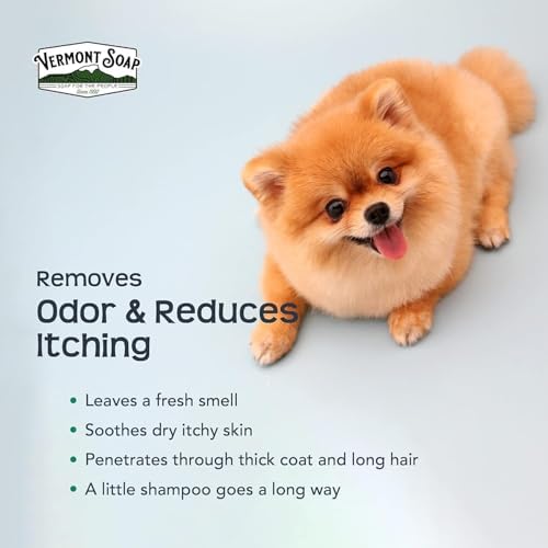 VERMONT SOAP Organic Pet Shampoo, Unscented Natural Dog Shampoo, 16 oz - Image 7