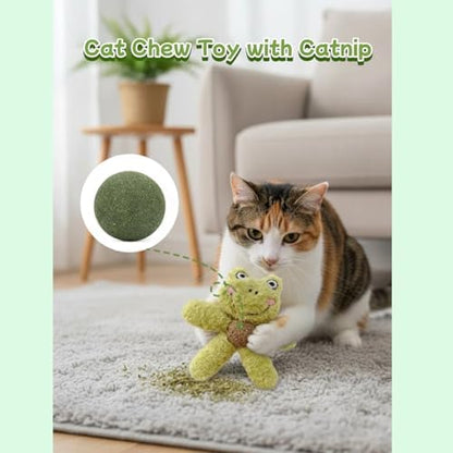 VORAPETIS Catnip Toys for Cats, 5 Pack Interactive Cat Toy Set - Image 6