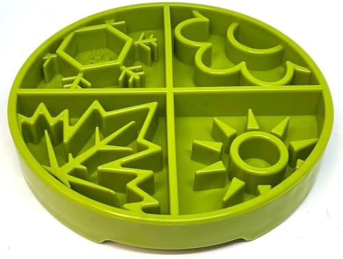 SodaPup Four Seasons Enrichment Bowl – Durable Slow Feeder Bowl Made in USA from Non-Toxic, Pet-Safe, Food Safe Material for Mental Stimulation, Slowing Down Eating, Healthy Digestion, & More - Image 2