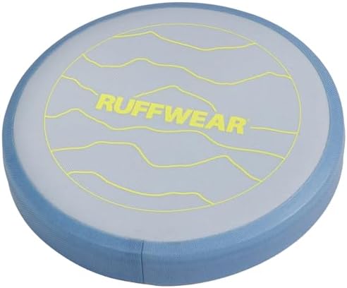 Ruffwear, Camp Flyer Dog Toy, Flying Disc, Polar Blue by RuffwearInc