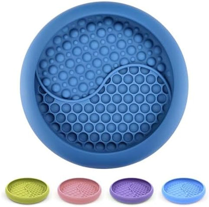 Dog Lick Bowl, Non-Slip Lick Mat Slow Feeder for Dogs & Cats by ZOURYNUA