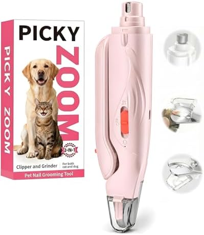 2-in-1 Dog & Cat Nail Clippers and Grinder with LED Light by Unknown
