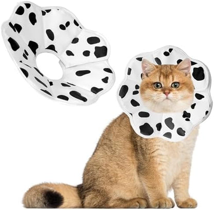 Soft Adjustable Cat Cone Collar, Comfortable Cat Recovery Collar by MAIIU
