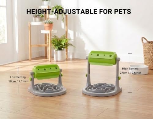 Dog Treat Dispenser Toy, Slow Feeder, Interactive Cat Puzzle Toy - Image 4