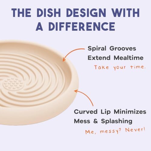 Awoo Lick Dish Silicone Dog & Cat Lick Mat Slow Feeder Dish, Extend Mealtime, Non-Slip, Wet and Dry Food Compatible, 2-Pack - Image 6