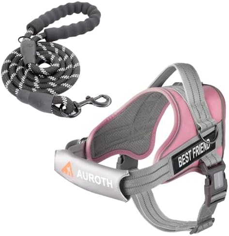 AUROTH Dog Harness and Leash Set for Large Sized Dog, No Pull Dog Vest by AurothPets