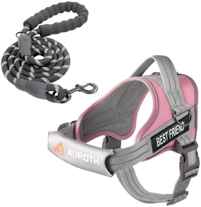 AUROTH Dog Harness and Leash Set for Large Sized Dog, No Pull Dog Vest by AurothPets