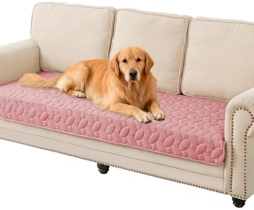Ameritex Pet Bed Cover Dog Bed Blanket for Sofa and Furniture Waterproof New Pattern Design (30x70 Inch, Pink) by Ameritex