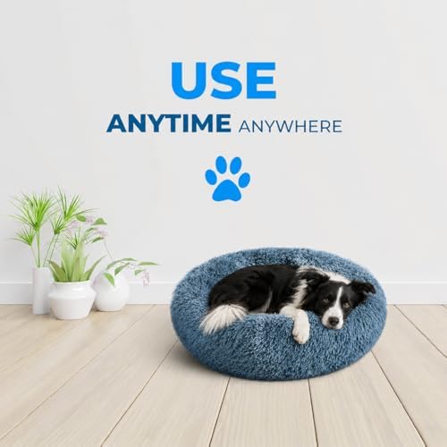 Whiskers & Friends Round Dog Beds for Medium Dogs, Orthopedic, Washable - Image 6