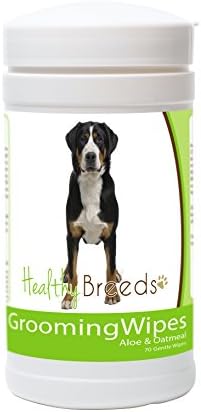 Healthy Breeds Greater Swiss Mountain Dog Grooming Wipes 70 Count by HealthyBreeds