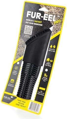 Buff Brite Fur Remover PRO II (2.0) with Fang Adapter - Dog and Cat Grooming Tool, Vacuum Attachment for Pet Hair Removal - Image 4