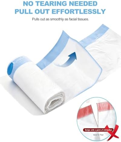120 Count Drawstring Cat Litter Bags Compatible with MW-SC01/SC02/SC09/LR01 - Image 3