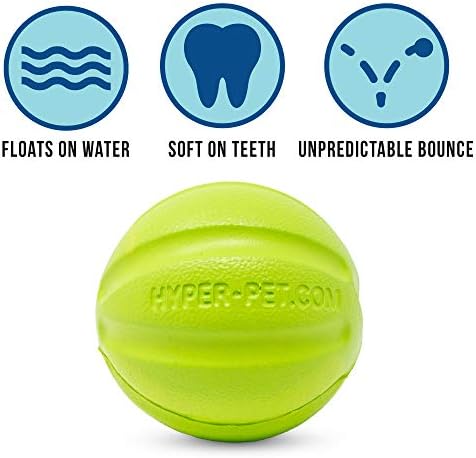 Hyper Pet Fetching Dog Toys - Throwing Ball Dog Toy Made with EVA Foam - Lightweight & Floats on Water,Green - Image 6