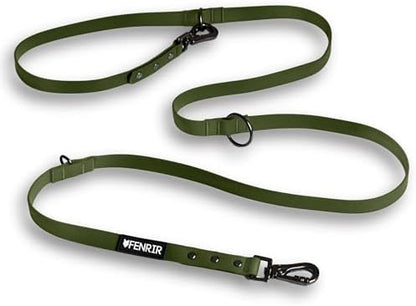 Fenrir - Dog Training Leash - Heavy Duty Dog - Double Ended Carabiner - Long Dog Lead - Non-Slip Lead Waterproof Gear for Large & Small Dogs Puppy - 2.1m (Green) by Fenrir