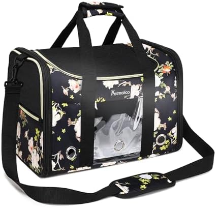 Petmolico Cat Carrier Soft-Sided Airline Approved, Medium, Mixed Yellow by Petmolico