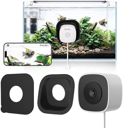 3MP 2K AI Reptile Aquarium Camera, Close-Focus Lens for Fish Tank Terrarium by SnapBud