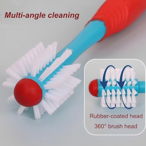 2 Pcs Dog Toothbrush, Double-Headed Design with Soft 360-Degree Bristles - Image 5