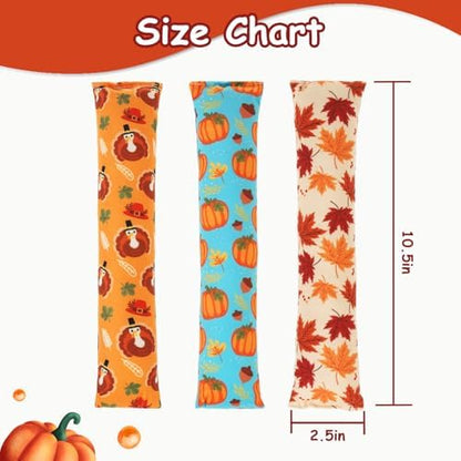 KOOLTAIL Cat Catnip Toys for Thanksgiving, 3 Pack Durable Soft Kicker Toy Filled with Natural Catnip, Interactive Bite Resistant Chew Teeth Cleaning Gift for Indoor Cats Kitten - Image 2